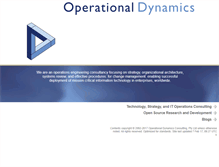 Tablet Screenshot of operationaldynamics.com